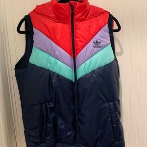 Adidas Colorblock Puffer Vest